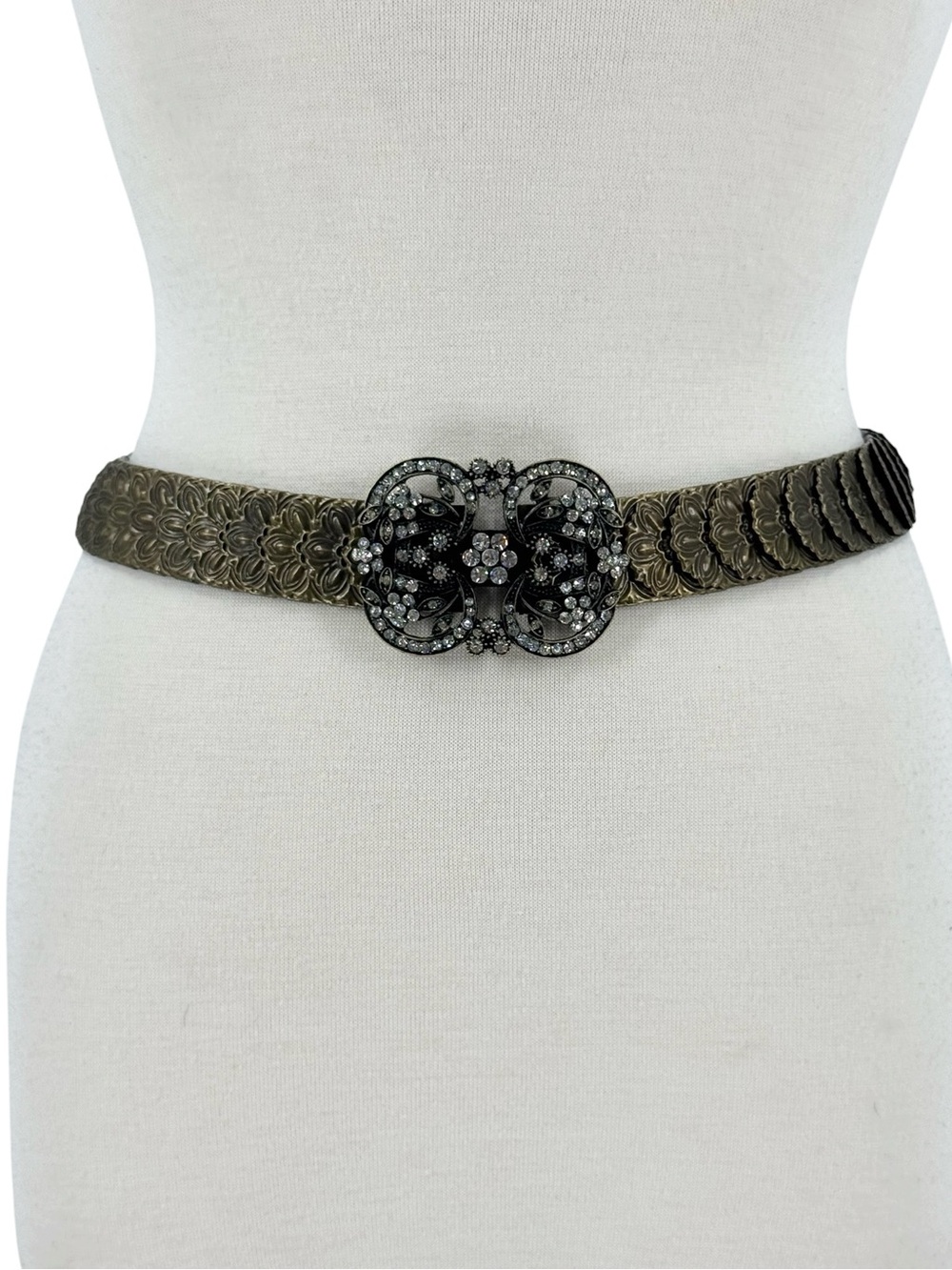 Kelli Kouri Vintage Stretch Metal Belt